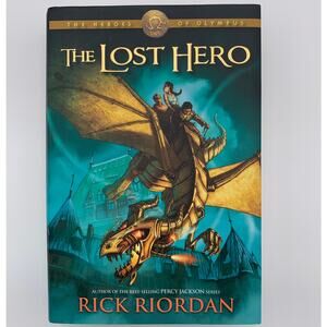 The Lost Hero by Rick Riordan Hardcover Book 1 Very Good Condition FIRST EDITION